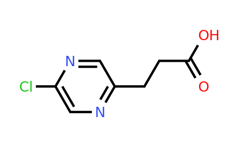 CAS 1196154-48-9 | 3-(5-Chloropyrazin-2-YL)propanoic acid