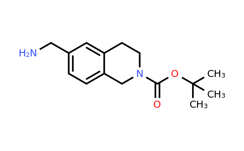 CAS 1196154-55-8 | Tert-butyl 6-(aminomethyl)-3,4-dihydroisoquinoline-2(1H)-carboxylate