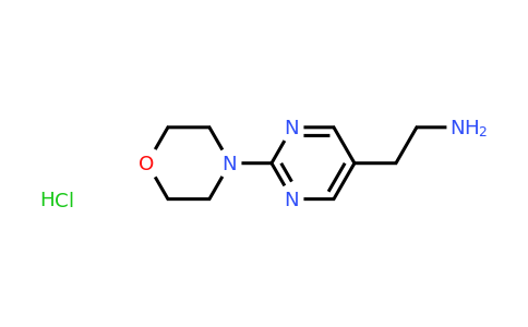 CAS 1196154-56-9 | 2-(2-Morpholinopyrimidin-5-YL)ethanamine hydrochloride