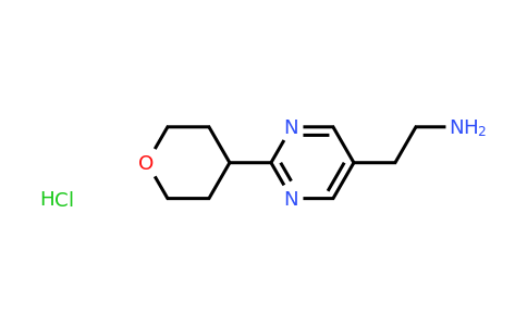 CAS 1196154-65-0 | 2-(2-(Tetrahydro-2H-pyran-4-YL)pyrimidin-5-YL)ethanamine hydrochloride