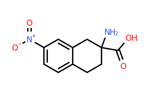 CAS 1196154-68-3 | 2-Amino-7-nitro-1,2,3,4-tetrahydronaphthalene-2-carboxylic acid