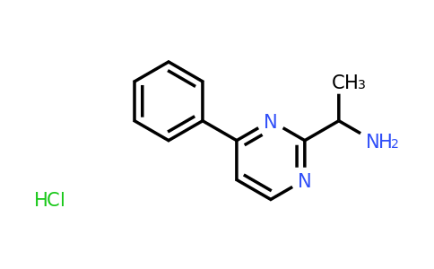 CAS 1196154-70-7 | 1-(4-Phenylpyrimidin-2-YL)ethanamine hydrochloride