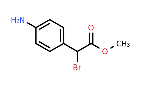 CAS 1196154-73-0 | Methyl 2-(4-aminophenyl)-2-bromoacetate