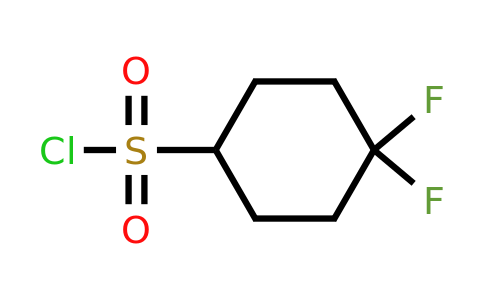 4,4-Difluorocyclohexane-1-sulfonyl chloride