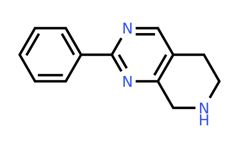 CAS 1196154-90-1 | 2-Phenyl-5,6,7,8-tetrahydro-pyrido[3,4-D]pyrimidine