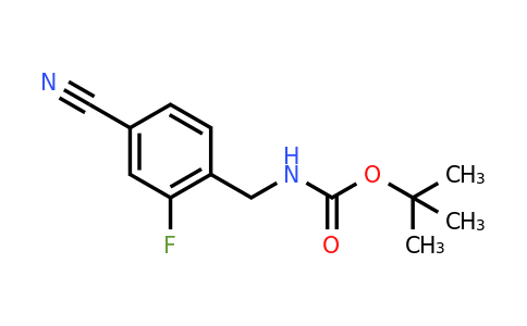CAS 1196154-94-5 | Tert-butyl 4-cyano-2-fluorobenzylcarbamate
