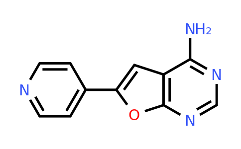 CAS 1196154-98-9 | 6-(Pyridin-4-YL)furo[2,3-D]pyrimidin-4-amine