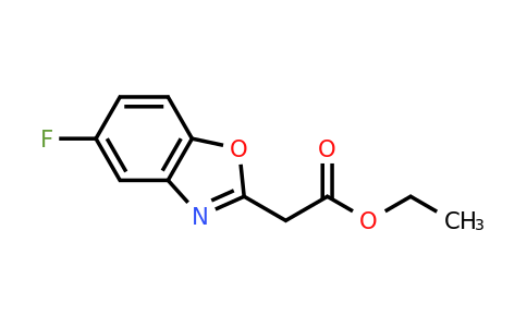 CAS 1196155-01-7 | Ethyl 2-(5-fluorobenzo[D]oxazol-2-YL)acetate