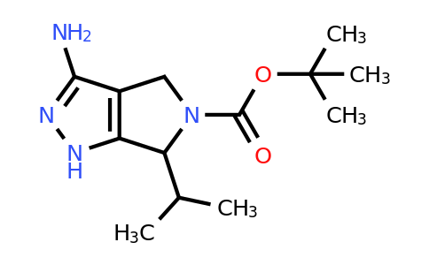 CAS 1196155-07-3 | Tert-butyl 3-amino-6-isopropyl-4,6-dihydropyrrolo[3,4-C]pyrazole-5(1H)-carboxylat