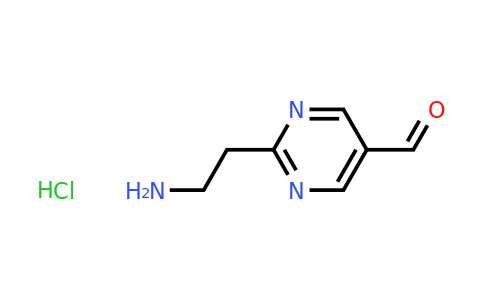 CAS 1196155-08-4 | 2-(2-Aminoethyl)pyrimidine-5-carbaldehyde hydrochloride