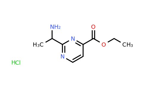 CAS 1196155-11-9 | Ethyl 2-(1-aminoethyl)pyrimidine-4-carboxylate hydrochloride