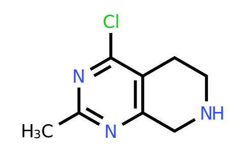CAS 1196155-12-0 | 4-Chloro-2-methyl-5,6,7,8-tetrahydropyrido[3,4-D]pyrimidine