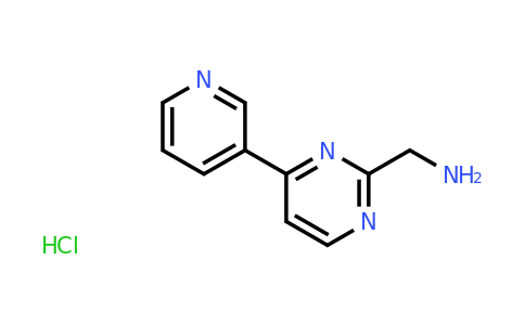 CAS 1196155-27-7 | (4-(Pyridin-3-YL)pyrimidin-2-YL)methanamine hydrochloride