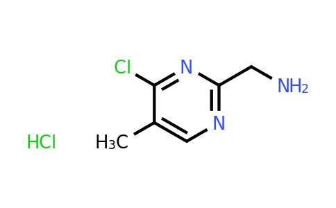 CAS 1196155-29-9 | (4-Chloro-5-methylpyrimidin-2-YL)methanamine hydrochloride