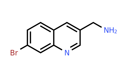 CAS 1196155-30-2 | (7-Bromoquinolin-3-YL)methanamine