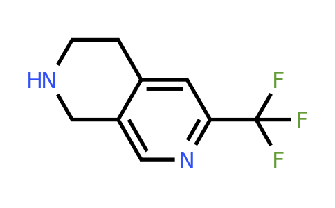 CAS 1196155-32-4 | 6-(Trifluoromethyl)-1,2,3,4-tetrahydro-2,7-naphthyridine