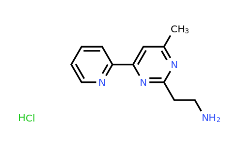 CAS 1196155-36-8 | 2-(4-Methyl-6-(pyridin-2-YL)pyrimidin-2-YL)ethanamine hydrochloride