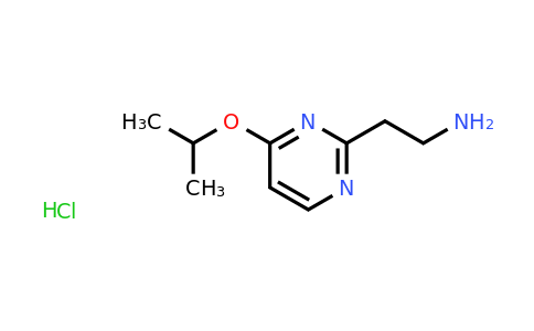 CAS 1196155-37-9 | 2-(4-Isopropoxypyrimidin-2-YL)ethanamine hydrochloride