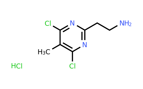 CAS 1196155-46-0 | 2-(4,6-Dichloro-5-methylpyrimidin-2-YL)ethanamine hydrochloride