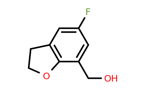 CAS 1196155-52-8 | (5-Fluoro-2,3-dihydrobenzofuran-7-YL)methanol