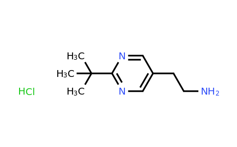 CAS 1196155-56-2 | 2-(2-Tert-butylpyrimidin-5-YL)ethanamine hydrochloride