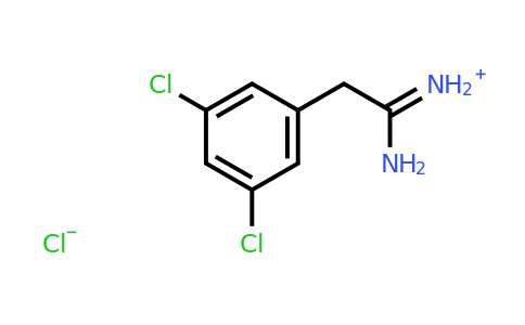CAS 1196155-58-4 | 1-Amino-2-(3,5-dichlorophenyl)ethaniminium chloride