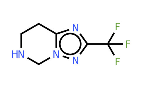 CAS 1196155-61-9 | 2-(Trifluoromethyl)-5,6,7,8-tetrahydro-[1,2,4]triazolo[1,5-F]pyrimidine