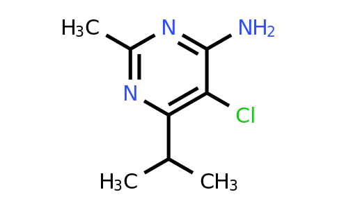 CAS 1196155-66-4 | 5-Chloro-6-isopropyl-2-methylpyrimidin-4-amine
