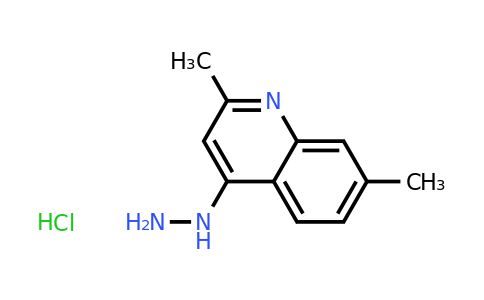 CAS 1196155-74-4 | 2,7-Dimethyl-4-hydrazinoquinoline hydrochloride