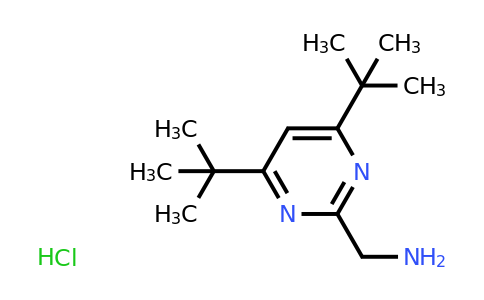 CAS 1196155-77-7 | (4,6-DI-Tert-butylpyrimidin-2-YL)methanamine hydrochloride