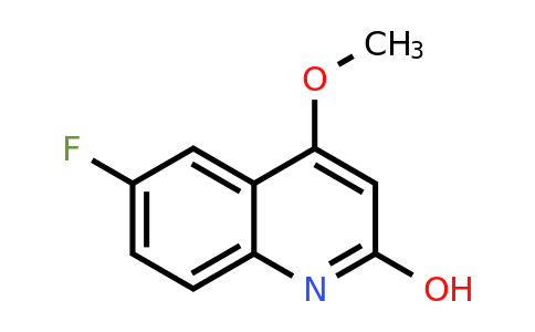 CAS 1196155-78-8 | 6-Fluoro-4-methoxyquinolin-2-ol