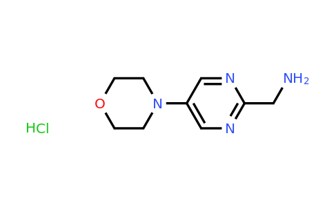 CAS 1196155-79-9 | (5-Morpholinopyrimidin-2-YL)methanamine hydrochloride