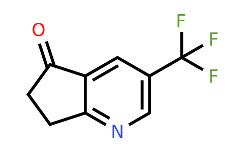 CAS 1196155-80-2 | 3-(Trifluoromethyl)-6,7-dihydro-5H-cyclopenta[B]pyridin-5-one