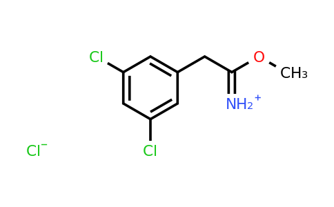 CAS 1196155-85-7 | 2-(3,5-Dichlorophenyl)-1-methoxyethaniminium chloride