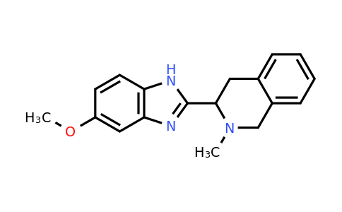 CAS 1196155-90-4 | 1,2,3,4-Tetrahydro-3-(5-methoxy-1H-benzo[D]imidazol-2-YL)-2-methylisoquinoline