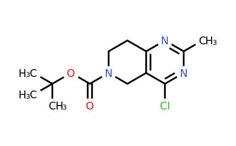 CAS 1196156-04-3 | 4-Chloro-2-methyl-7,8-dihydro-5H-pyrido[4,3-D]pyrimidine-6-carboxylic acid tert-butyl ester