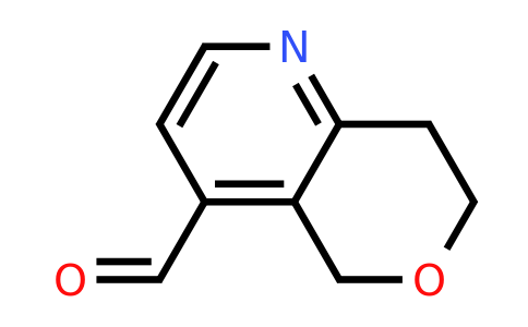 CAS 1196156-09-8 | 7,8-Dihydro-5H-pyrano[4,3-B]pyridine-4-carbaldehyde