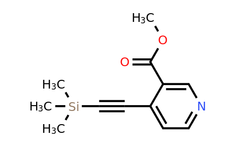 CAS 1196156-28-1 | Methyl 4-((trimethylsilyl)ethynyl)nicotinate