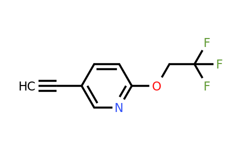 CAS 1196156-33-8 | 5-Ethynyl-2-(2,2,2-trifluoroethoxy)pyridine