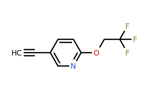 5-Ethynyl-2-(2,2,2-trifluoroethoxy)pyridine