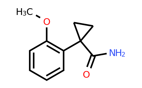 CAS 1196156-41-8 | 1-(2-Methoxyphenyl)cyclopropanecarboxamide