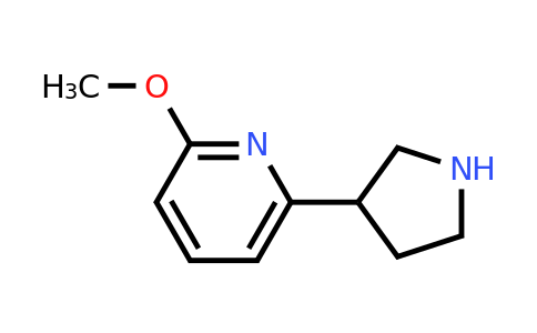 CAS 1196156-54-3 | 2-Methoxy-6-(pyrrolidin-3-YL)pyridine