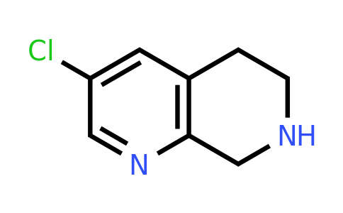 CAS 1196156-56-5 | 3-Chloro-5,6,7,8-tetrahydro-1,7-naphthyridine