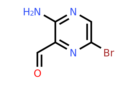 CAS 1196156-63-4 | 3-Amino-6-bromopyrazine-2-carbaldehyde