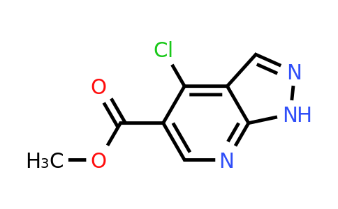 CAS 1196156-72-5 | Methyl 4-chloro-1H-pyrazolo[3,4-b]pyridine-5-carboxylate