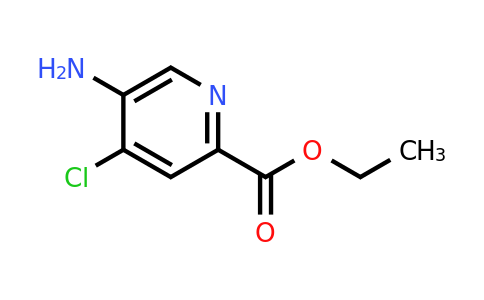 CAS 1196156-76-9 | Ethyl 5-amino-4-chloropicolinate