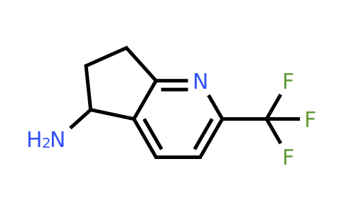 2-(Trifluoromethyl)-6,7-dihydro-5H-cyclopenta[B]pyridin-5-amine
