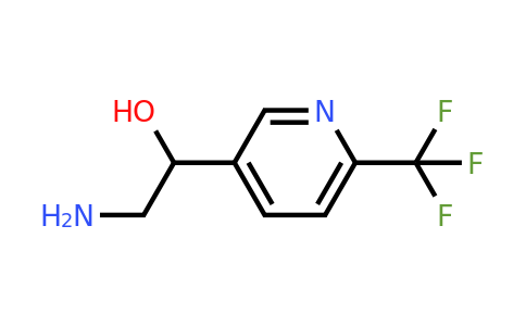 CAS 1196156-87-2 | 2-Amino-1-(6-(trifluoromethyl)pyridin-3-YL)ethanol