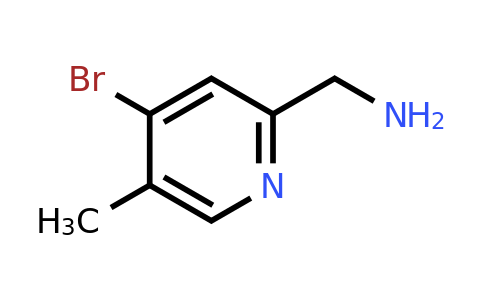 CAS 1196156-91-8 | (4-Bromo-5-methylpyridin-2-YL)methanamine