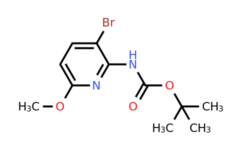 CAS 1196157-15-9 | Tert-butyl 3-bromo-6-methoxypyridin-2-ylcarbamate